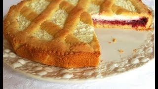 Ricetta Crostata di ricotta e marmellataRICETTA FACILE e BUONISSIMA [upl. by Carolin]