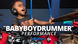 5 Year Old Drummer Plays An AllTime Classic Earth Wind amp Fire [upl. by Arsi]