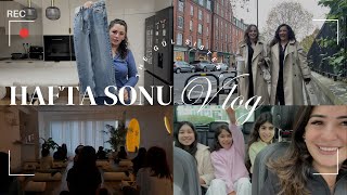 Hafta Sonu Vlog ♥️ PRIMARK alışverişim 🛍️ Pişti olduk 😂 👯‍♀️ ingiltere günlükvlog [upl. by Ragland]