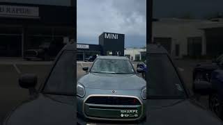 Smokey Green 🌲🌿🌱 2025 MINI Cooper Countryman miniusa minidealer minigr smokeygreen minilovers [upl. by Einaoj272]