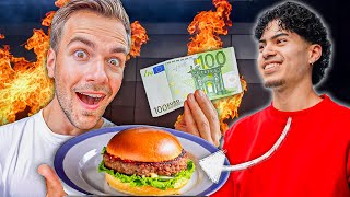 100€ Wenn DU mir einen BURGER machst 😦👨🏻‍🍳 [upl. by Adria]