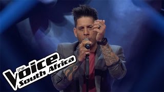 Gavin Edwards sings quotSay Somethingquot  The Blind Auditions  The Voice South Africa 2016 [upl. by Assirim]