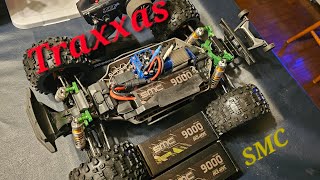 9000Mah 3s SMC Pack in a 110 Scale Traxxas Insane Run Time amp Power [upl. by Paley]