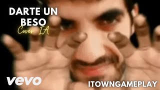 iTowngameplays  Darte un beso Cover IA [upl. by Ttik]