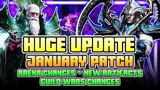 HUGE UPDATE for JANUARY in WoR  ✨PvP Focus with Arena amp Guild Wars Overhaul✨ ⁂ Watcher of Realms [upl. by Gudrun]