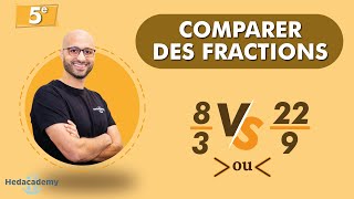 COMMENT COMPARER DES FRACTIONS [upl. by Lemuel647]