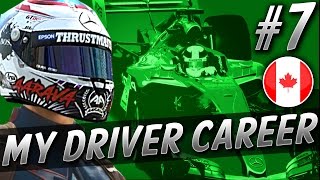 BIG 180 MPH CRASH  F1 MyDriver CAREER S3 PART 7 CANADA [upl. by Irb609]