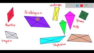 The diagonals of a quadrilateral [upl. by Sad]