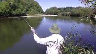 Hurleys Fly Fishing Adventures Guided Tours Waikaia River New Zealand [upl. by Landes]