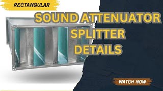 Sound Attenuator Splitter Details [upl. by Tiffanie938]