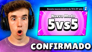 LLEGA el NUEVO MODO 5vs5 CONFIRMADO a BRAWL STARS [upl. by Aysa239]