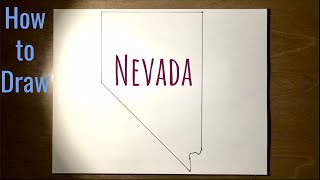 How to Draw Nevada [upl. by Leirua430]