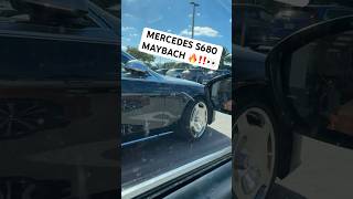 Spotted in a grocery store parking lot MERCEDES S680 MAYBACH 🔥‼️👀 cars car youtubeshorts nice [upl. by Enohsal]