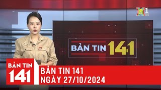 Bản tin 141 ngày 27102024 Công an Hà Nội đẩy lùi tội phạm ở những địa bàn phức tạp [upl. by Enoch]