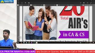 CA Foundation Accounts Marathon Express Revision Part 1 by CA Pratik Nahta [upl. by Aretina580]