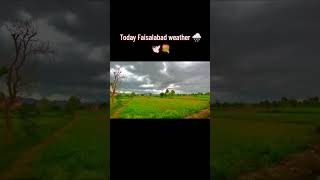 Today Faisalabad weather is very raining and so romantic 🌧️🕊️💐🌿🥰😊😉 [upl. by Ateloiv]