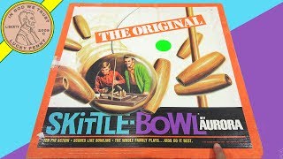 How To Play The 1970 Vintage Game Aurora SkittleBowl Vintage Bowling Game [upl. by Haimehen]