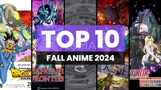 Top 10 Most Hyped Anime  Fall 2024 [upl. by Rosaline]