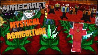 Mystical Agriculture Showcase  MineCraft 1192 [upl. by Binnings257]