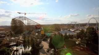 NewsUpdate Holzachterbahn 2012 im EuropaPark 4  1st ride WODAN Timburcoaster [upl. by Gentes]