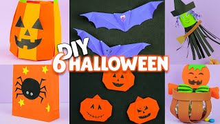 6 Lavoretti per Halloween fai da te Idee Semplici e Creative  DIY Halloween Craft Ideas [upl. by Heida]