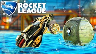 ROCKET LEAGUE ON WATER NEW amp IMPROVED WATER POLO [upl. by Laamaj]