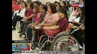 BP National Disability Prevention and Rehabilitation Week inilunsad ng DSWD [upl. by Saravat]