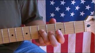 CCR Fortunate Son Guitar Lesson How To Play [upl. by Kennie]