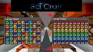 How SciCraft Stores Over 500 MILLION Items In Minecraft [upl. by Llenel]