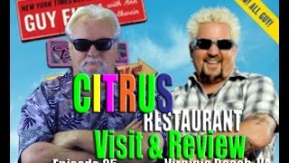 Diners DriveIn amp Dives  Citrus Restaurant Review Episode 85 [upl. by Kwarteng103]