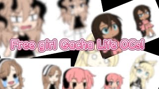 Gacha Life girl OCs •No credit needed but you can do credit if you want 😁• [upl. by Gorski]