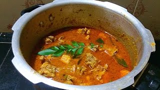 Easy and Perfect Chicken Curry in Pressure Cooker കുക്കർ കോഴി കറി [upl. by Otsugua506]