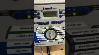 Programming weatherMatic smart line sprinkler timer irrigation SL [upl. by Natelson318]