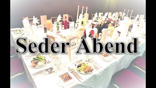 Pessach 2019 halachische Vorführung vom Seder Abend [upl. by Naivad]