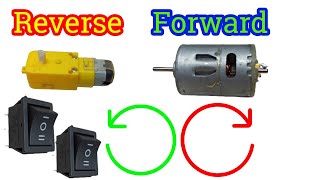 Dc Motor Reverse Forward Automatic Connection Diagram [upl. by Alleusnoc746]