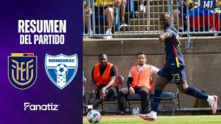 Ecuador 21 Honduras  Resumen Extendido del Partido Goles y Mejores Jugadas  Amistosos 2024 [upl. by Macdermot327]