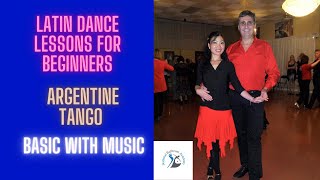 Argentine Tango  Basic With Music [upl. by Ynez]