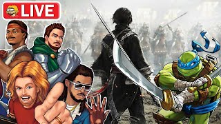 LIVE🔴 YOVG  Dynasty Warriors Origins amp TMNT Splintered Fate 4 Players [upl. by Torrlow]