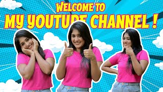 Welcome to my YouTube Channel  Kalyani Anil  Intro video [upl. by Oniluap]