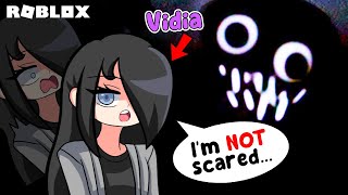 Vidia Plays A Scary Game in Roblox  Roblox  The Intruder [upl. by Delly]