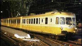 Milano Centrale 1977 Rapido R214 quotLe MontCenisquot  Autorail X 2770 [upl. by Selry871]