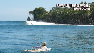 The Longest Wave in The Mentawais  Burgerworld  RAWFILES  31MARCH2022 [upl. by Fee831]