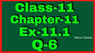 Ex111 Q6 Class 11  Conic Section  NCERT Math [upl. by Llerrahs]