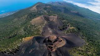 This is what the volcano on La Palma looked like before the eruption  La Palma  Canary Islands [upl. by Kcirret195]