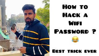 How to crack a wifi password  😂 Assumptions Think Logical PriyalKukreja dushyantkukreja shorts [upl. by Pancho48]