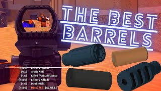 the BEST BARRELS in phantom forces long barrel compensator oil filter and more [upl. by Mcmahon775]