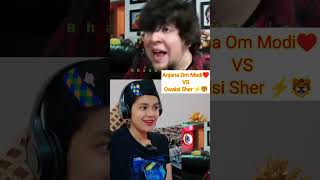 Anjana VS Asaduddin Owaisi 💪🏻 Thug Life Kelaya Reacts viralvideo indianreaction Shorts trending [upl. by Rheinlander]