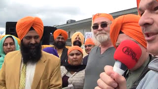 Salt Springs Green FM goes to Vaisakhi day in Surrey BC [upl. by Rozelle39]