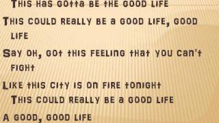 One Republic Good Life Lyrics Instrumental [upl. by Ymot533]