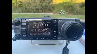 Icom IC7000 Ham Radio The BEST Ham radio ever made [upl. by Nosreve]